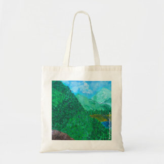 Bergstrumpeduk till shopping bag tygkasse