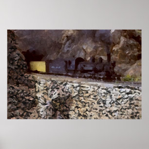 Bergstunneln Poster