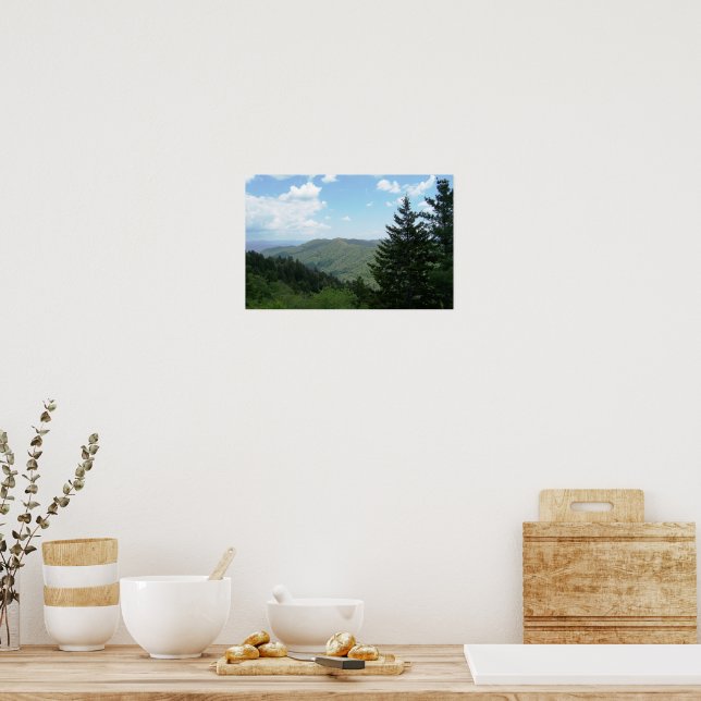 Bergsutsikt Poster (Kök)