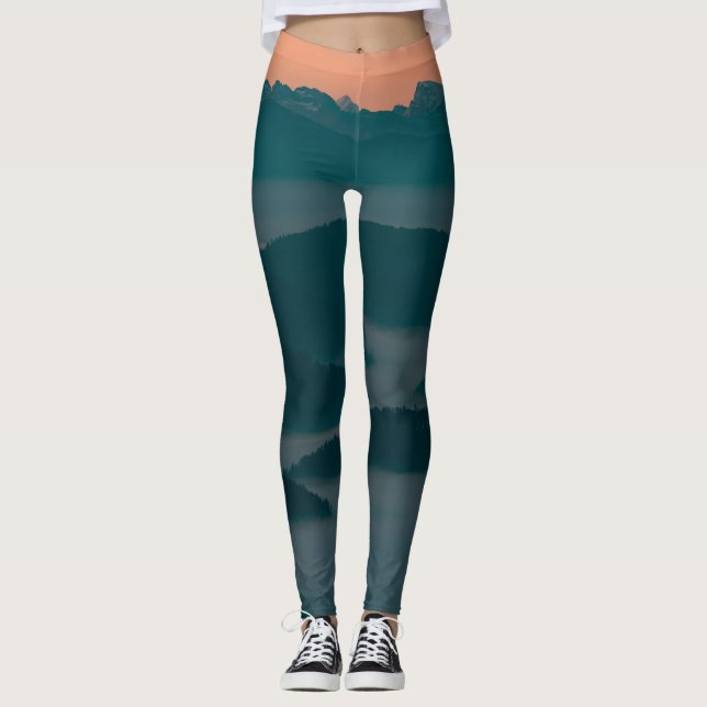 Bergsvallar Leggings (Framsida)