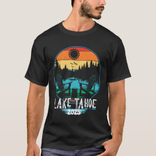 Bergsvandring Skidåkning Familjesemester 2025 Resa T Shirt