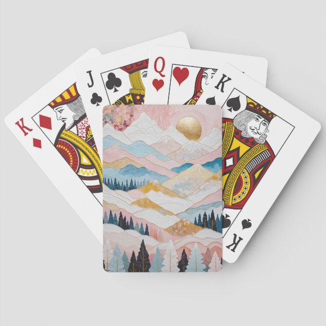 Bergsvård Casinokort (Baksidan)