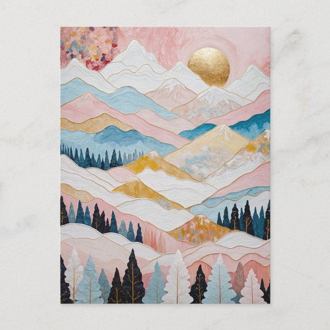 Bergsvård Vykort (Framsida)