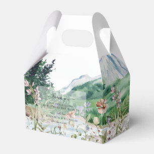 Bergsvildblomma   Bröllop Tack Presentaskar