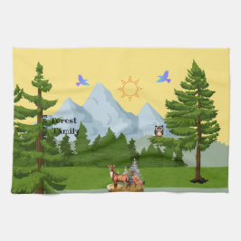 Bergsvisningsljus Kökshandduk