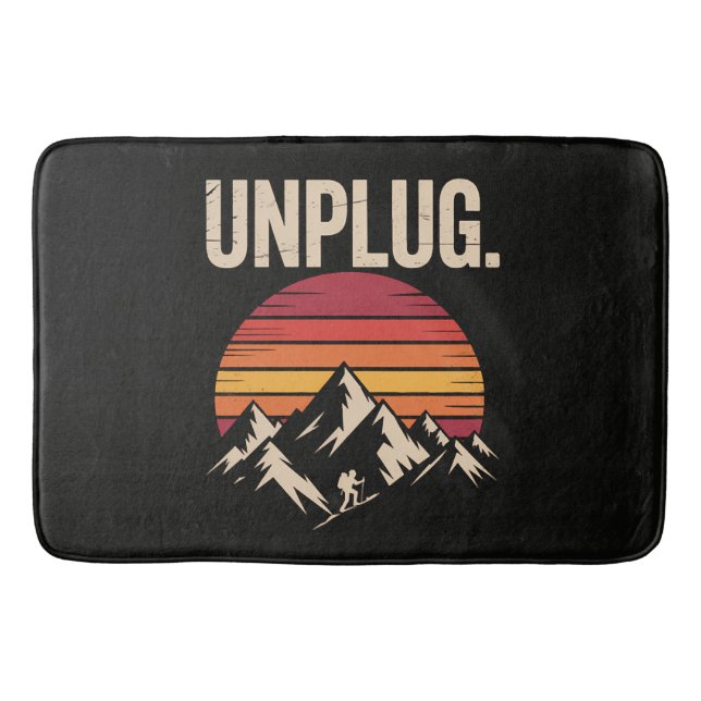 Bergswandring Unplug Badrumsmatta (Framsidan)