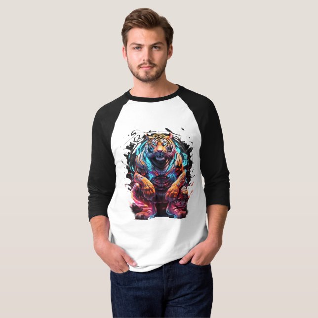Bergtiger T Shirt (Hel framsida)