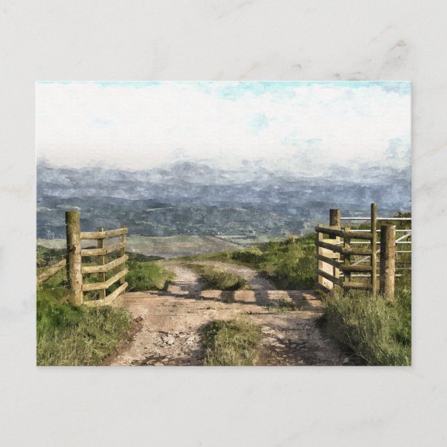 BERGVÄG VYKORT (Framsida)