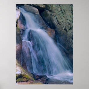 Bergvattenfall Poster