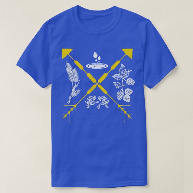 Berigeringsgåva från lokalt öl t shirt (Design framsida)