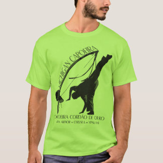 Berimbau & Meia Lua parar Tee Shirt
