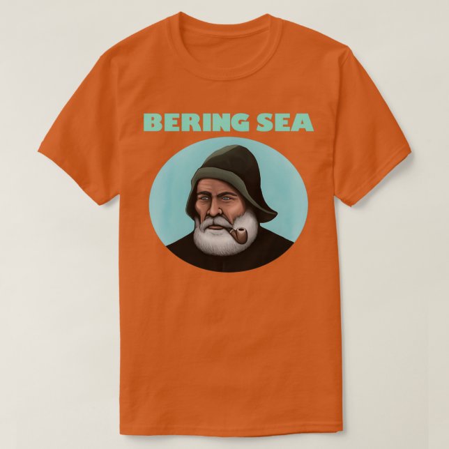Bering Sea Fisherman T Shirt (Design framsida)