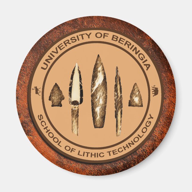 Beringia School of Lithic Technology Magnet (Framsidan)