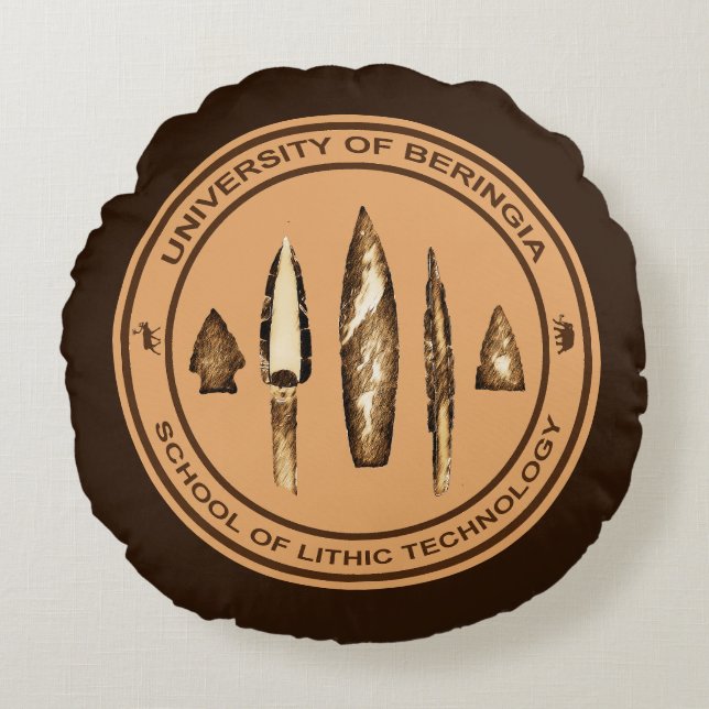 Beringia School of Lithic Technology Rund Kudde (Framsidan)