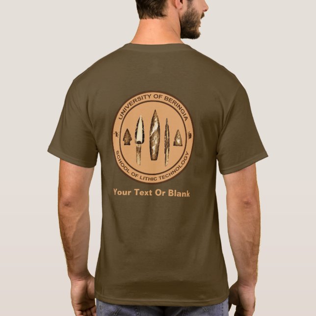 Beringia School of Lithic Technology T Shirt (Baksida)