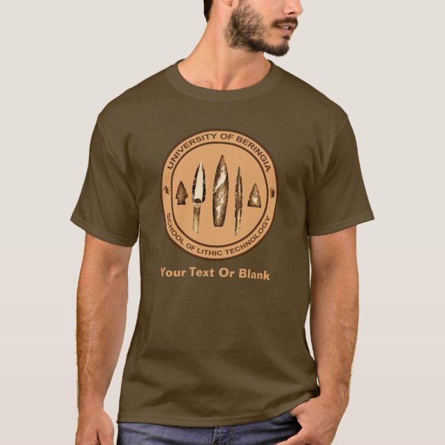 Beringia School of Lithic Technology T Shirt (Framsida)