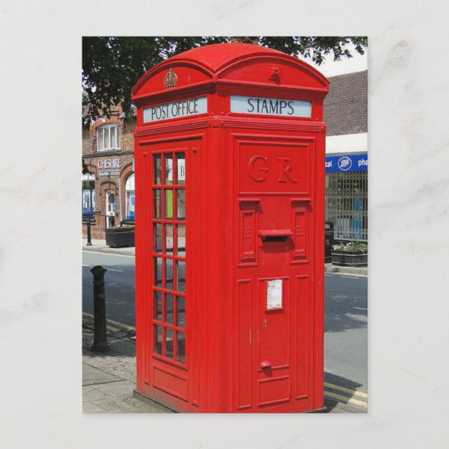 Beritish ringer boxas vykort (Framsida)