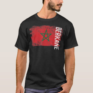 Berkane Marocko Flagga för marockaner Manar Women T Shirt