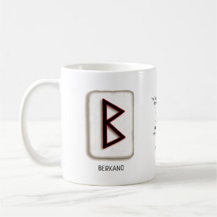 Berkano RuneStone Mugg