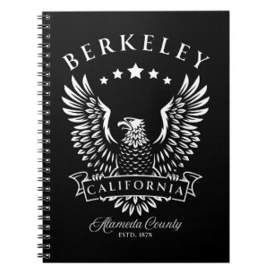 Berkeley Alameda County California Vintage Örn Anteckningsbok