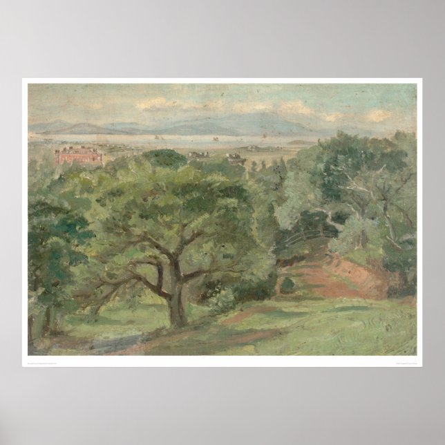 Berkeley bortser från Kaliforniens U. (0138B) Poster (Framsidan)