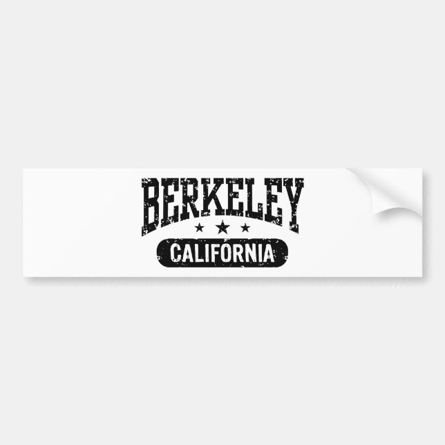 Berkeley California Bildekal (Framsidan)
