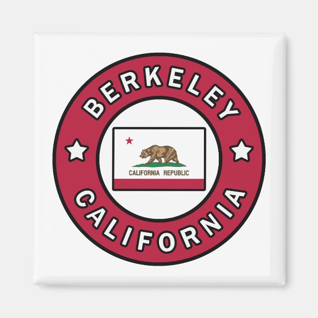 Berkeley California Magnet (Framsidan)