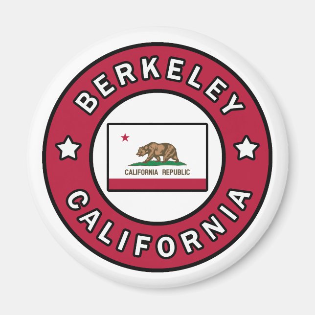 Berkeley California Magnet (Framsidan)