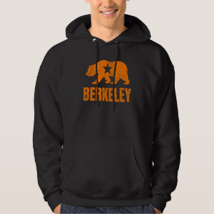 Berkeley California Republik Björn Distressed Vint Hoodie