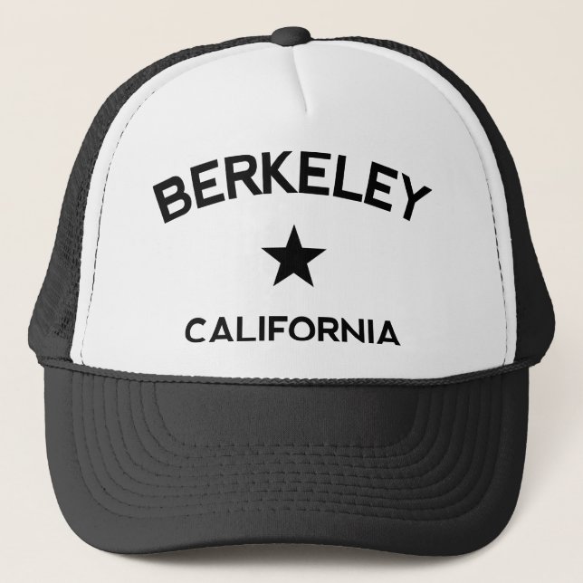 Berkeley California Trucker Cap Truckerkeps (Framsida)