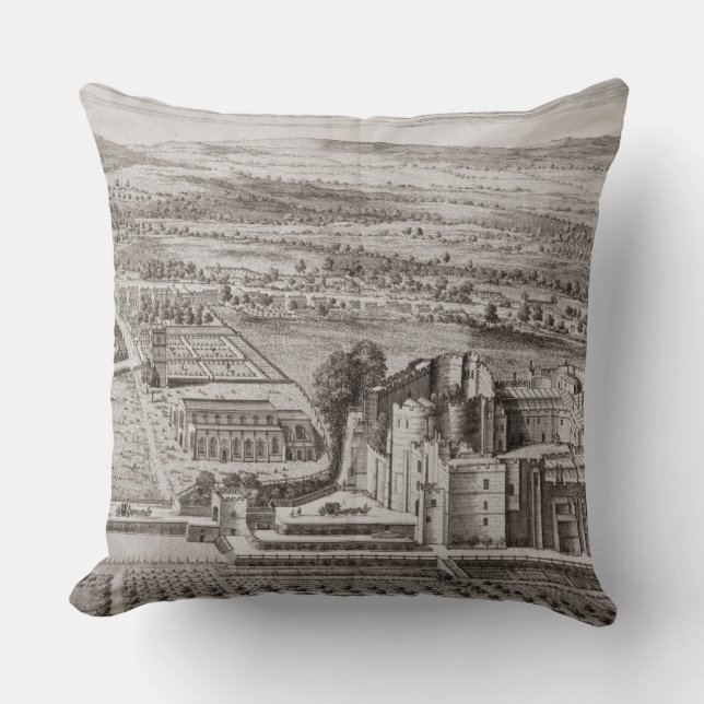 Berkeley Castle, säte för Earl av Berkeley (eng Kudde (Framsida)