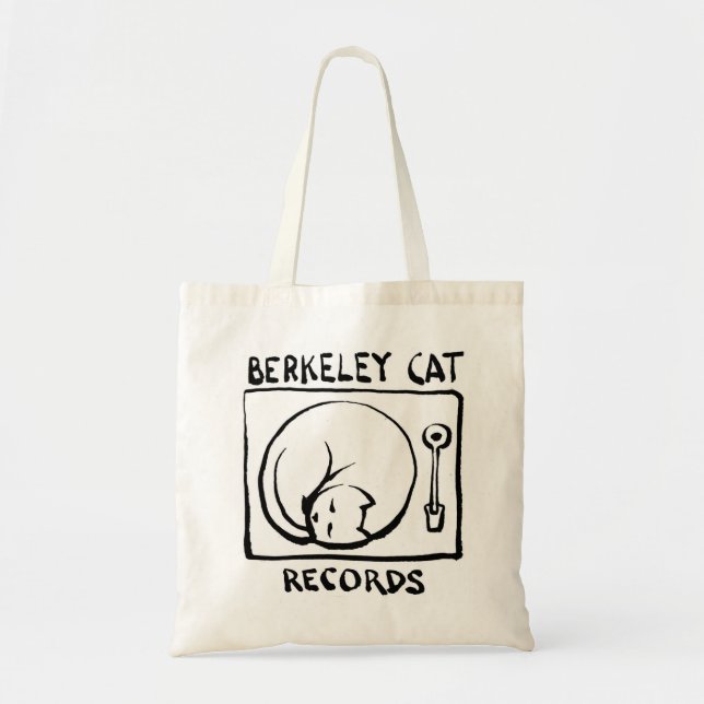 Berkeley Cat Logotyp merch Tygkasse (Framsidan)