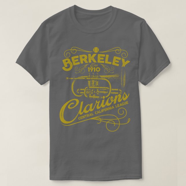 Berkeley Clarions T Shirt (Design framsida)