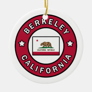Berkeley Kalifornien Julgransprydnad Keramik