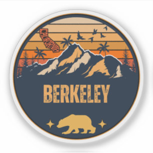 Berkeley, Kalifornien Klistermärken