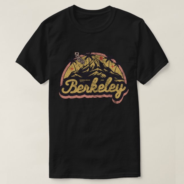 Berkeley, Kalifornien T Shirt (Design framsida)