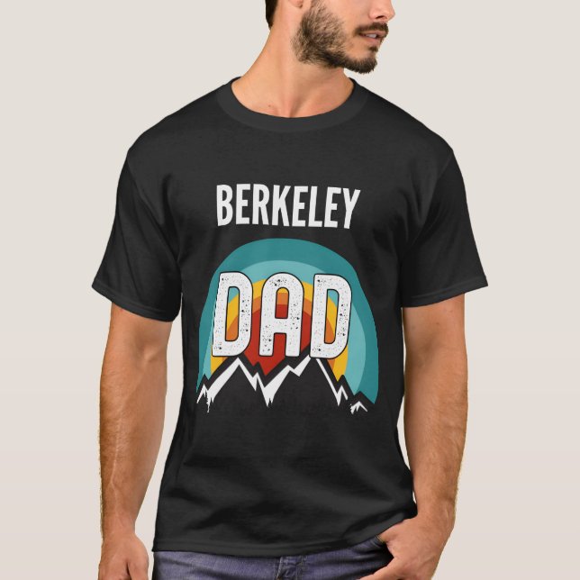 Berkeley Pappa Fars dag 2021 vän T Shirt (Framsida)