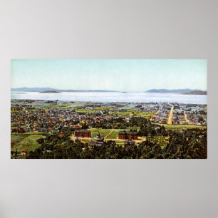 Berkeley San Francisco Kalifornien Poster