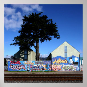 Berkeley Träd Poster