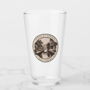 Berkeley Vår Väster Virginia Illustration Badge Glaskopp