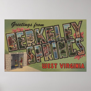 Berkeley Vår, Väster Virginia Poster