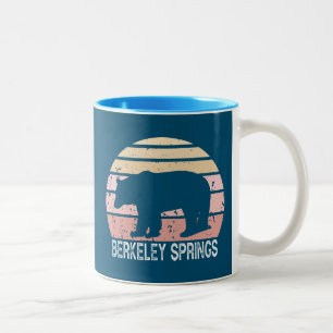 Berkeley Vår Väster Virginia Retro Bear Två-Tonad Mugg