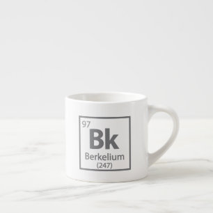 Berkelium - Berkeley Science Periodic Bord Espressomugg