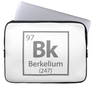 Berkelium - Berkeley Science Periodic Bord Laptop Fodral