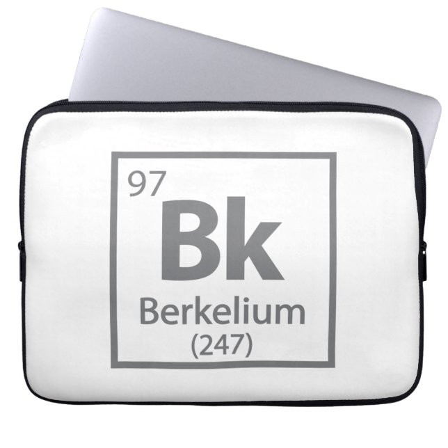 Berkelium - Berkeley Science Periodic Bord Laptop Fodral (Framsidan)