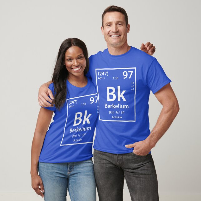 Berkelium Inslag (vit) T-Shirt (Unisex)
