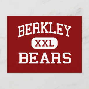 Berkley - Bears - High School - Berkley Michigan Vykort