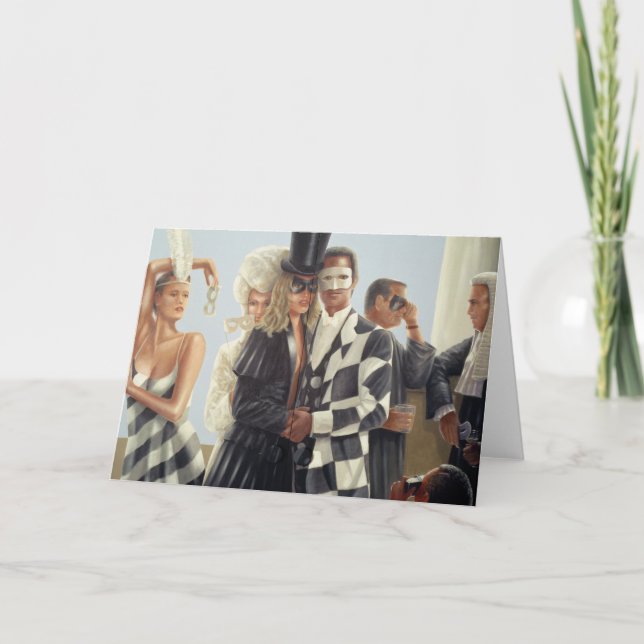 Berkley Hotel Mural - 1 Kort (Framsida)