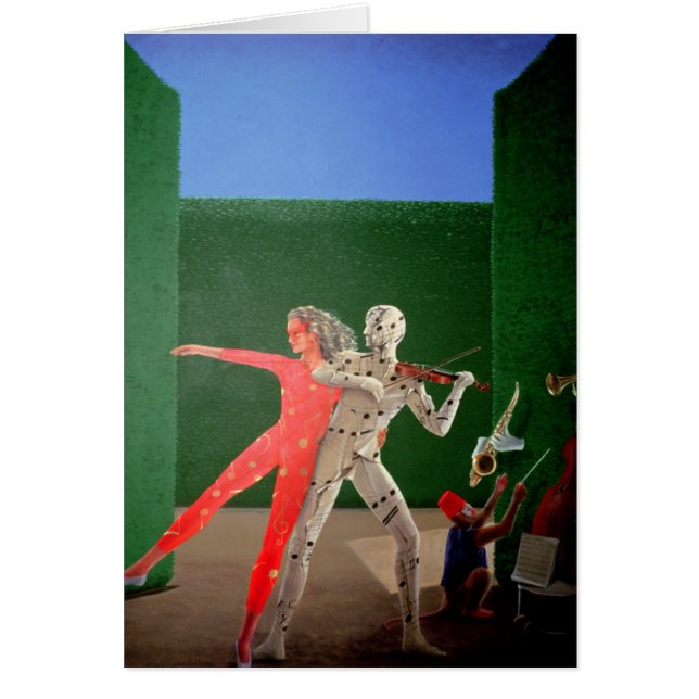 Berkley hotellväggmålningar - 2 hälsningskort (Framsidan)