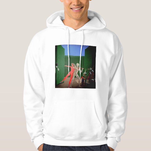 Berkley hotellväggmålningar - 2 sweatshirt med luva (Framsida)